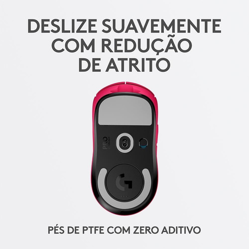 Logitech G Pro X Superlight, mouse sem fio para jogos de 25k Dpi