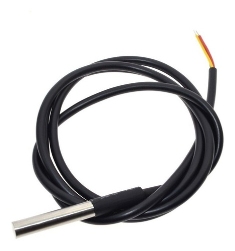Imagen 1 de 5 de Sensor De Temperatura Ds18b20 Acero Inoxidable Para Arduino