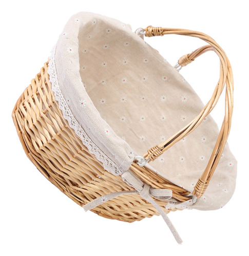 Cesta Multiusos Para Pícnic, Cesta De Boda, Portátil, S