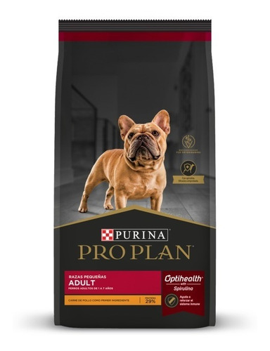 Imagen 2 de 2 de Alimento Pro Plan OptiHealth Pro Plan para perro adulto de raza pequeña sabor pollo y arroz en bolsa de 7.5kg