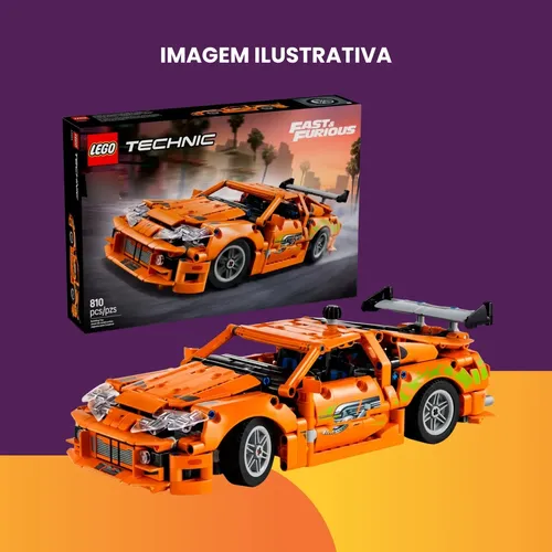 Lego Technic Toyota Supra Mk4 De Velozes E Furiosos | Parcelamento