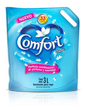 Imagen 2 de 4 de Suavizante Comfort Classic Doypack X 3lt