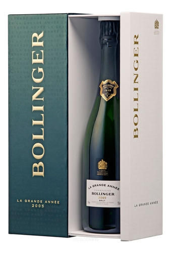 Champagne Bollinger La Grande Année. Brut. Cosecha 2005.