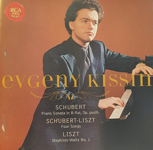 Cd Evgeny Kissin - Schubert Liszt Sonata In B Waltz