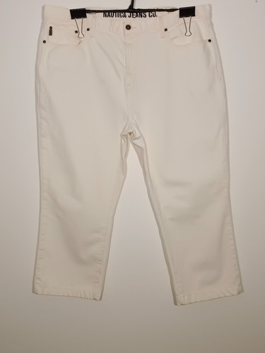 Pantalón  Nautica Jeans Co.     T 42       Color Blanco