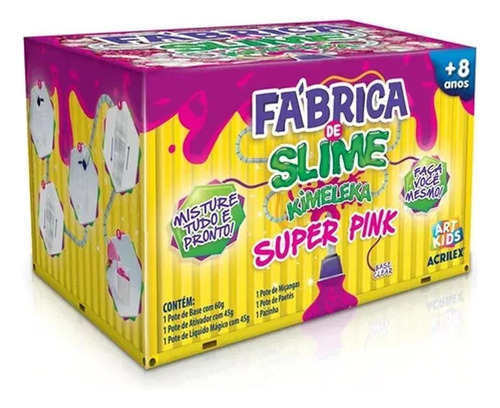 Kit Para Fazer Slime Acrilex