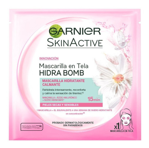 Garnier Mascarilla En Tela Manzanilla Sach 32g Silk Perfumes