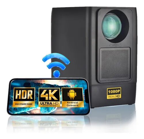 [proyector Bluetooth & Wifi] Proyector Premium Versión Pr...