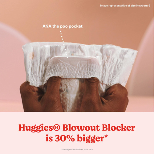 Fraldas Huggies Little Snugglers Tamanho 5 (12 Kg) 104 Unida