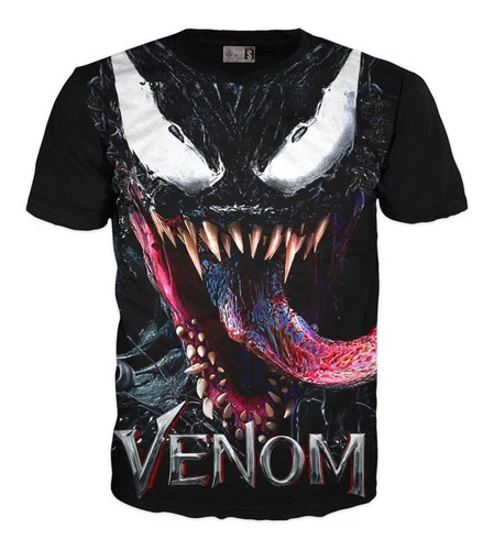 Camiseta Xl Venom Superheroe Adulto Marvel Exclusivas 