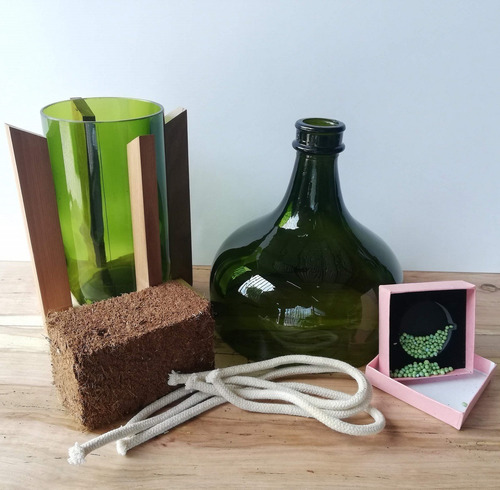 Kit Little Plant 32 Con Soporte, Maceta Autorregante