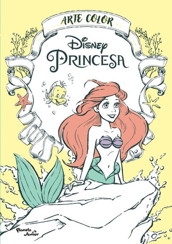 Princesas - Arte Color Con Frases - Disney
