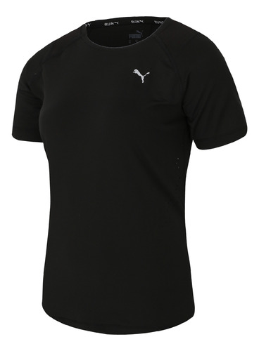 Playera Puma Correr Cloudspun Mujer Negro