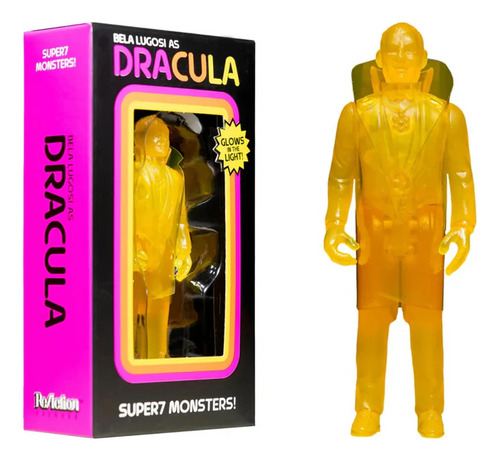 Super7 Reaction: Universal Monster - Dracula Glow