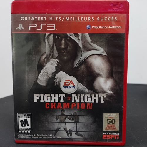 Fight Night Champions Ps3 Fisico Usado