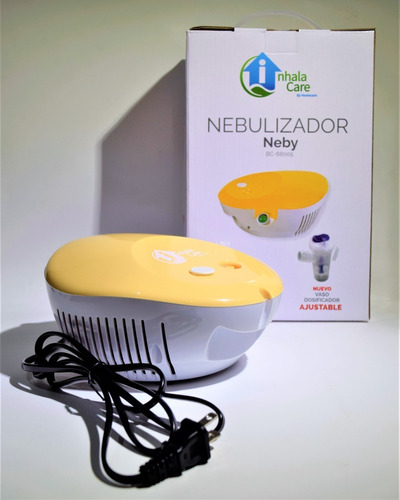 Nebulizador Inhalacare-nebcare Bc68005 Portátil C/accesorios