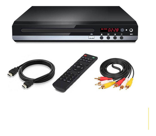 Reproductor De Dvd Sin Región Uhd 1080p Con Salida Av