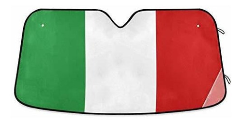 Parasol Carro, Yyzzh Diseño Italiano Bandera De Italia Parab