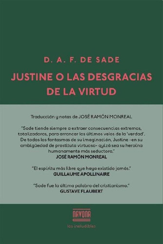 Libro Justine O Las Desgracias De La Virtud -marques De Sad