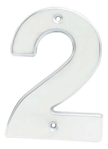 Número 2 Bold 4 Níquel Satinado Lock