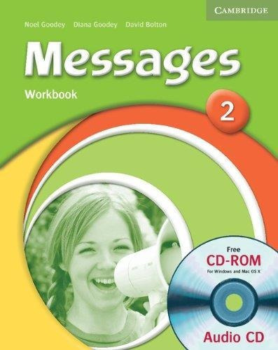 Messages 2 Wb & Audio Cd Cd-rom-goodey, Diana-cambridge Un 