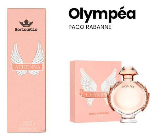Perfume Athena 15ml Bortoleto Ref Feminino Volume Da Unidade 0.5 Fl Oz