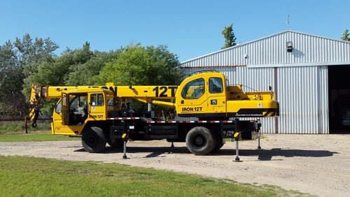 Grua 12 Toneladas Xcmg Sobre Camion Qy 12 Tn