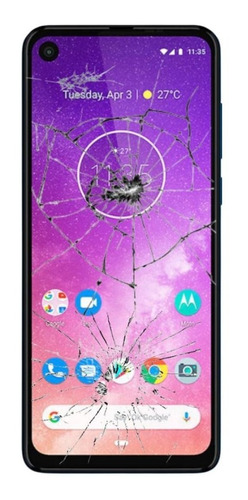 Cambio De Vidrio Pantalla Glass Compatible Moto One Action