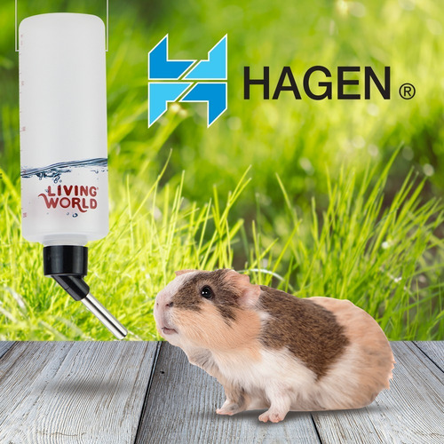 Imagen 3 de 3 de Bebedero Antigoteo Derrames Para Roedores Hamster 60ml