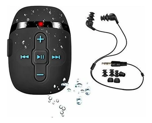 Reproductor Mp3 Acuático Sewobye, Auriculares Cortos