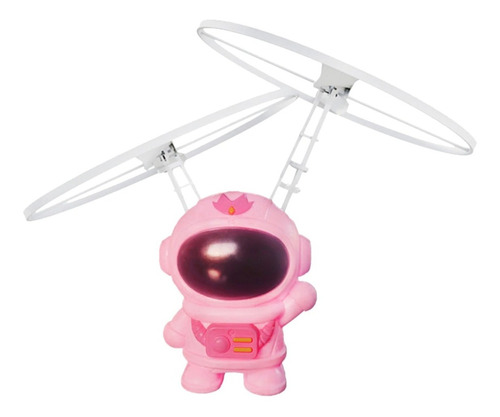 Spaceman  Dron Juguete Led Astronauta Rosa