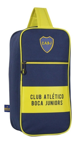 Botinero Neceser Boca Juniors Bj65 Licencia Maple Cuota