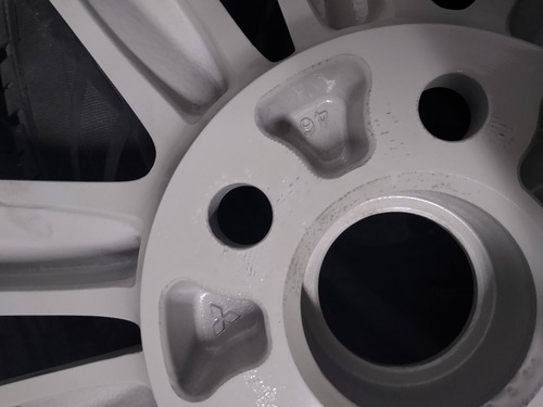 Roda Mitsubishi Asx Aro 17 M L Rodas!! Cor Prata