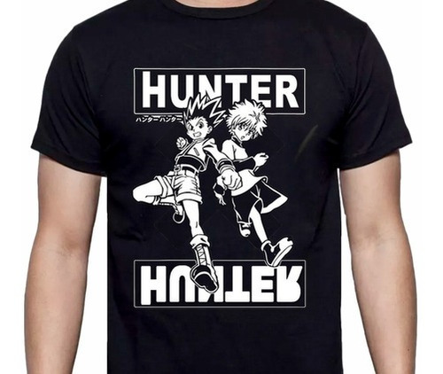 Hunter X Hunter - Cazador X - Gon Y Killua - Polera Anime.