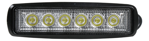 Faro Auxiliar 12v - 30v 6 Leds Rectangular 6leds Star 42057
