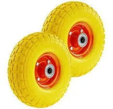 comprar Ruedas Caucho Macizo Maciza Carga Pesada Carretilla Carrucha