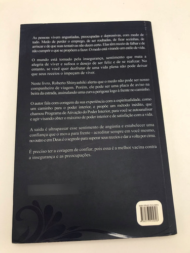 Livro A Coragem De Confiar - O Medo É O Seu Pior Inimigo (Usado)