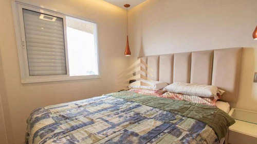 Imagem 4 de 10 de Apartamento No Condomínio Monte Carmelo, 2 Dormitórios, 1 Suíte, 1 Vaga. - Ap1837
