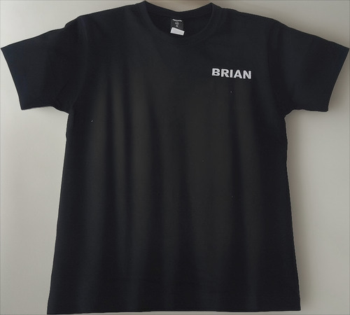 Remera De Algodon Con Imagen Personalizada Bordada