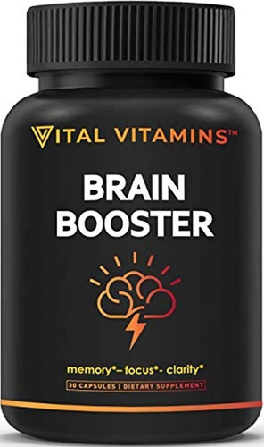 Vital Vitamins - Suplemento Nootrópico Para El Cerebro, Mejo