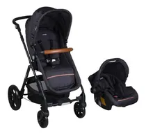 Comprar Coche Cloud Travel System De Infanti Con Moises Febo Color Gris oscuro Color del chasis Negro