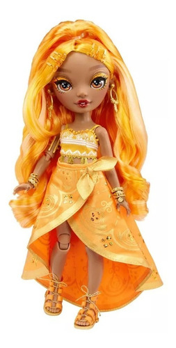 Rainbow High Muñeca Meena Fleur Serie 4 Con