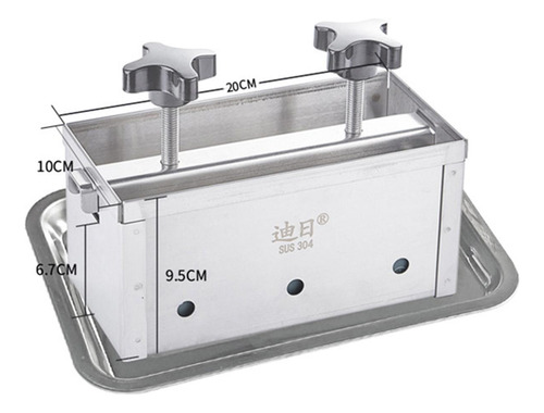 Máquina Prensadora De Carne De Jamón, Caja De Acero 1 Kg