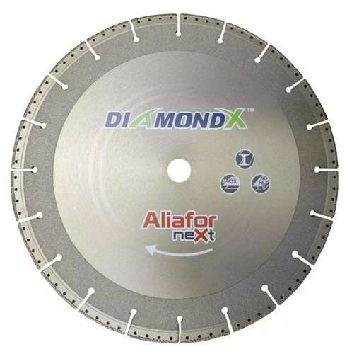 Disco Aliafor Diamond X Para Cortadora Sensitiva Metales 