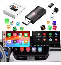 Comprar Car Play Y Android Auto 2 En 1 Adaptador Inalambrico Bt Wifi