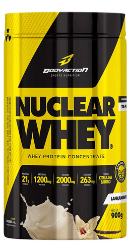 Proteína Concentrada Whey Nuclear 900g Body Action 