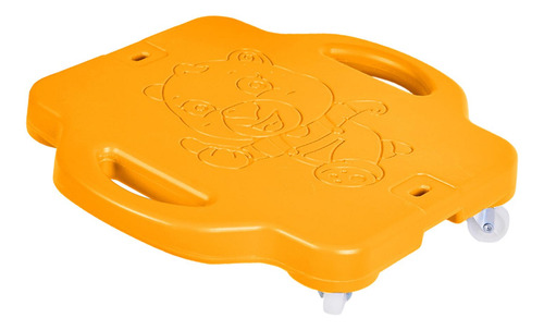 Tabla De Patinete Para Sentarse, Patineta De Amarillo