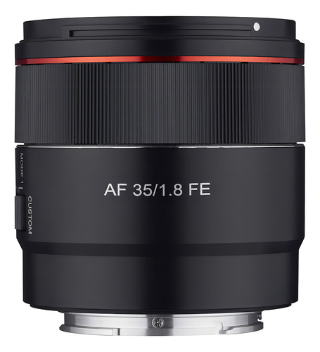 Samyang Lente Gran Angular De Marco Completo Compacto F1.8 De 35 Mm Para Sony E Mount, Negro (syio3518-e)
