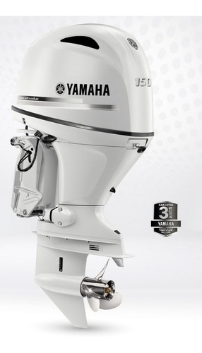 Motor De Popa Yamaha 150 Hp Linha Perola Branca Lançamento !