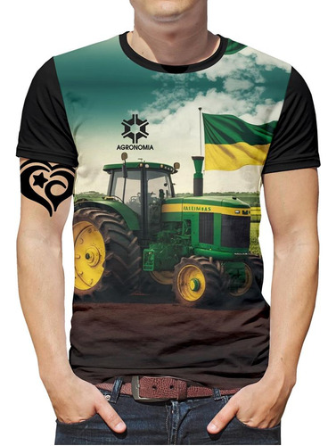 Camiseta Agronomia Masculina Agro Pecuaria Ecologia Blusa